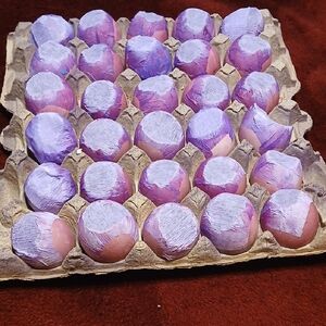 Purple Decorative Holiday Eggs